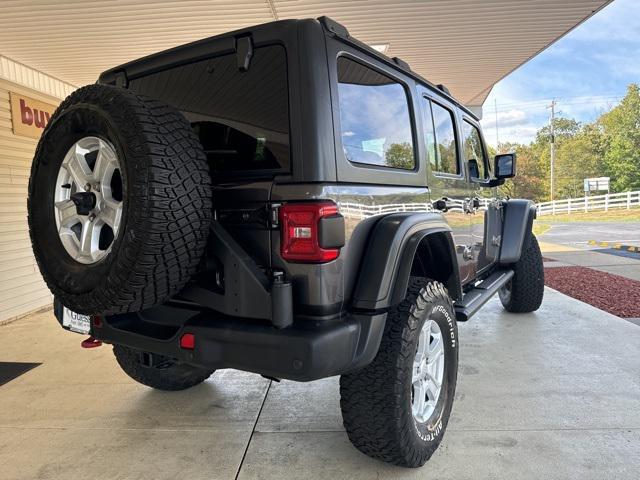 used 2018 Jeep Wrangler Unlimited car, priced at $34,500