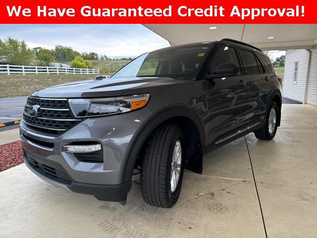 used 2022 Ford Explorer car, priced at $35,000