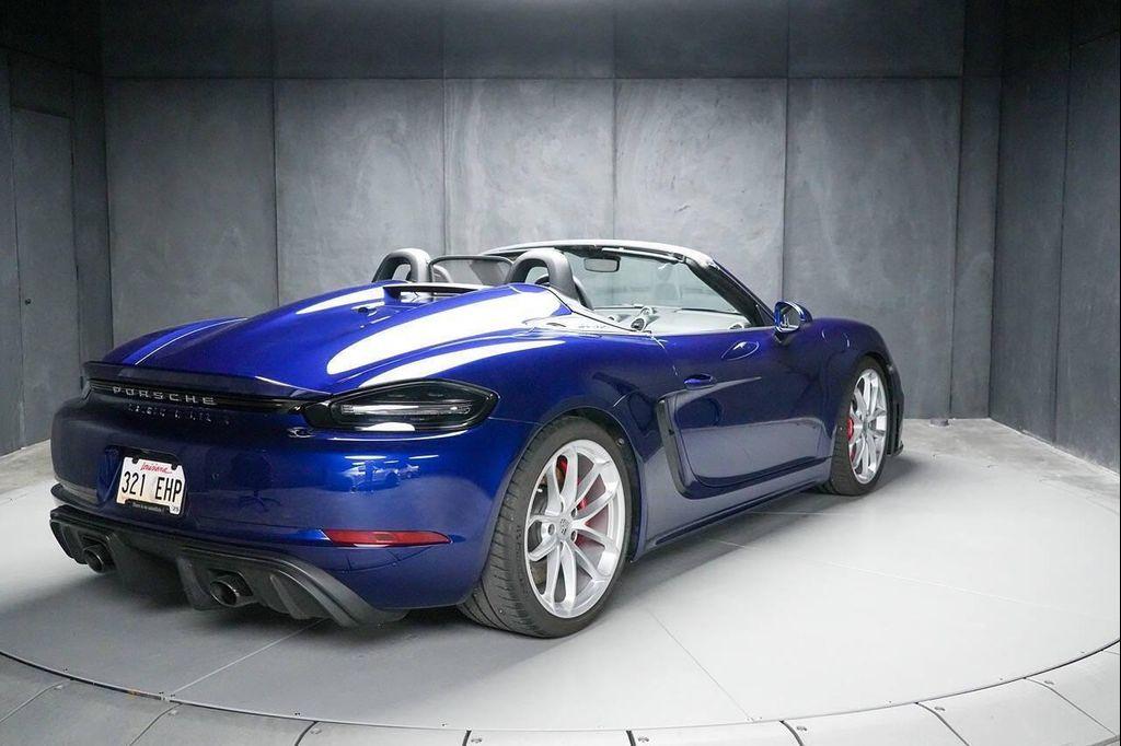used 2021 Porsche 718 Spyder car, priced at $127,718