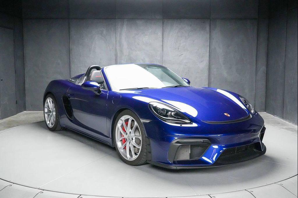 used 2021 Porsche 718 Spyder car, priced at $127,718