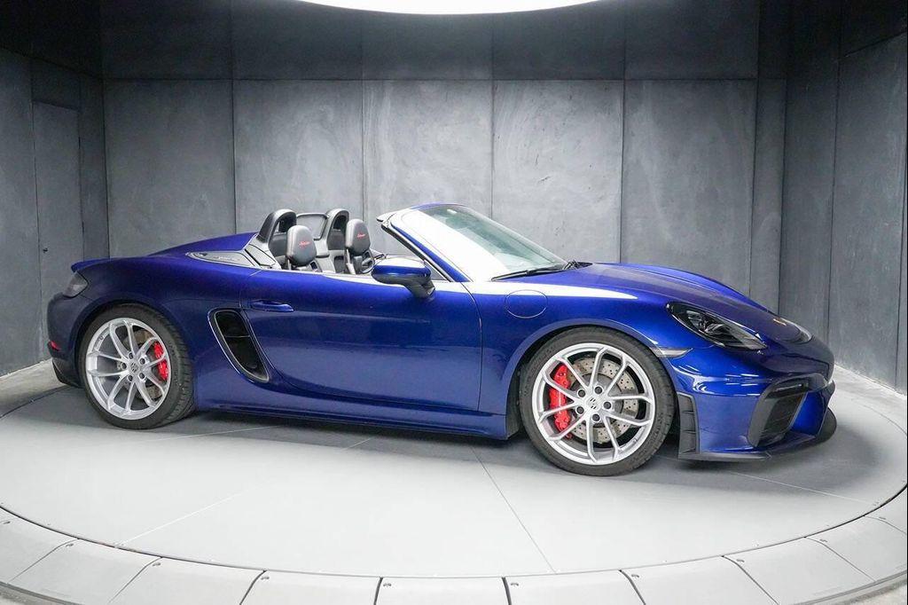 used 2021 Porsche 718 Spyder car, priced at $127,718