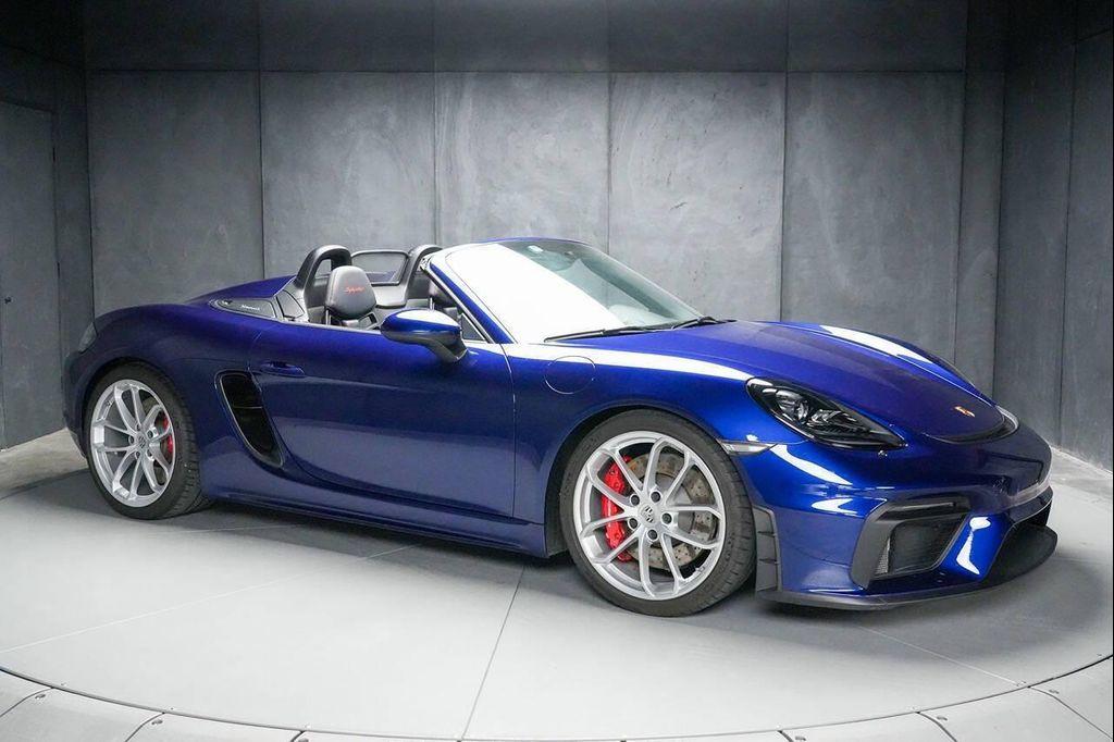 used 2021 Porsche 718 Spyder car, priced at $127,718