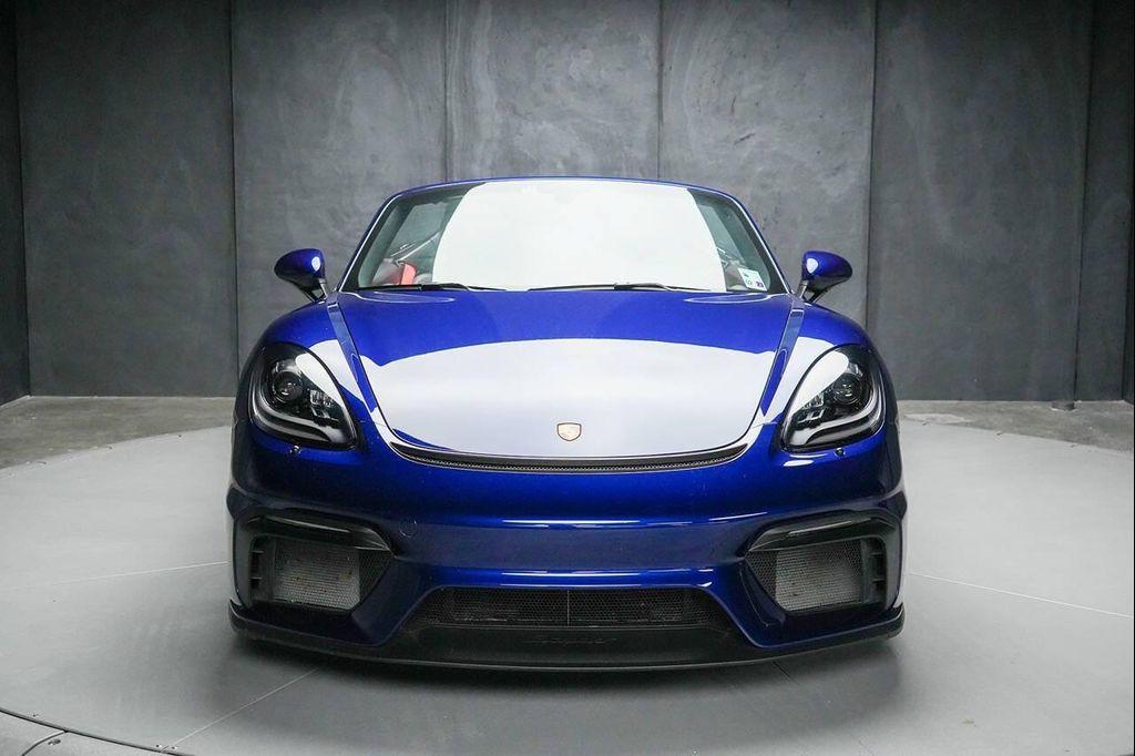 used 2021 Porsche 718 Spyder car, priced at $127,718