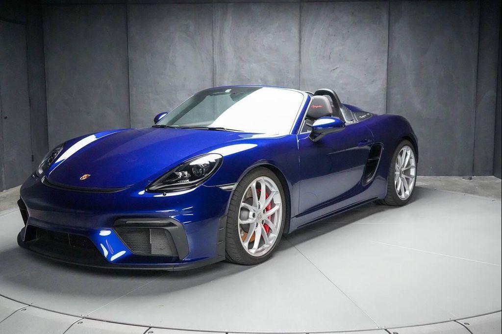 used 2021 Porsche 718 Spyder car, priced at $127,718