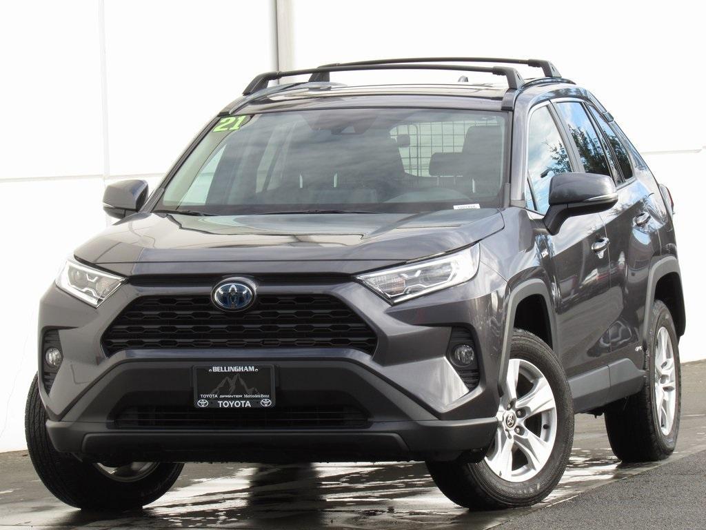 used 2021 Toyota RAV4 Hybrid car, priced at $35,451