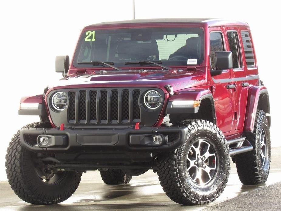 used 2021 Jeep Wrangler Unlimited car, priced at $40,991