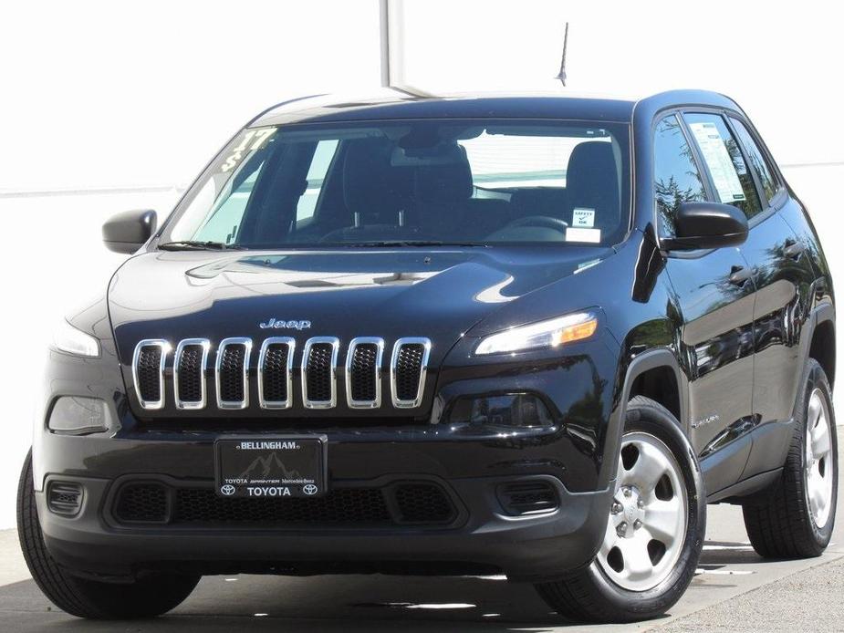 used 2017 Jeep Cherokee car, priced at $16,231