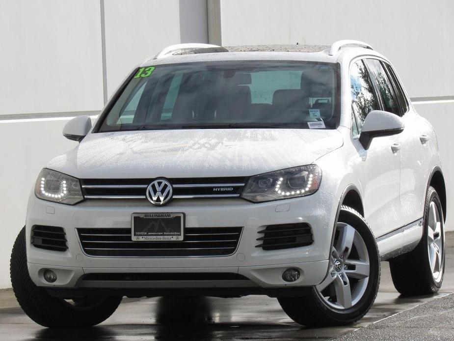 used 2013 Volkswagen Touareg Hybrid car, priced at $13,991