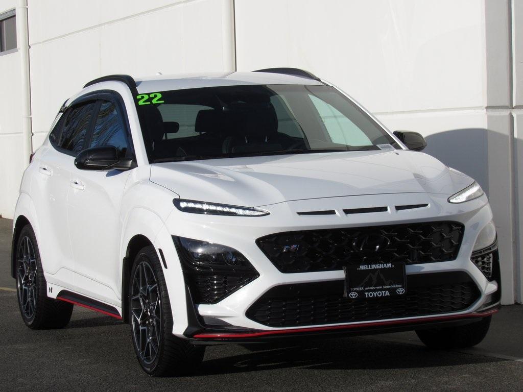 used 2022 Hyundai Kona N car, priced at $23,992