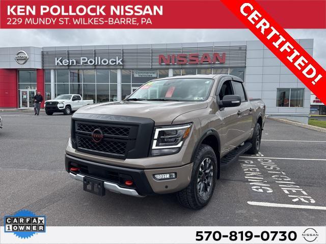 used 2024 Nissan Titan car, priced at $50,995
