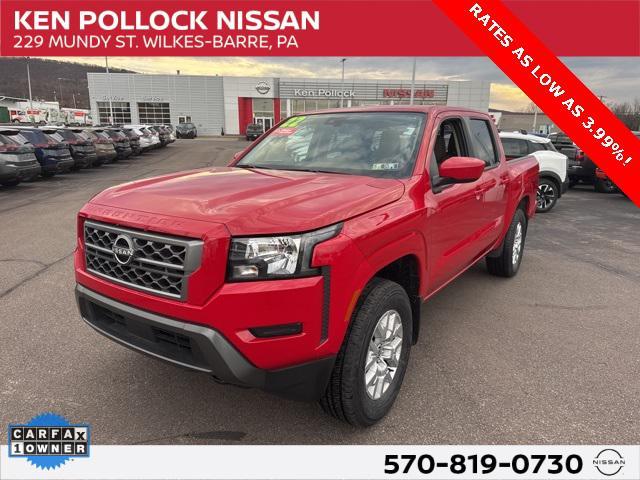 used 2022 Nissan Frontier car, priced at $30,696