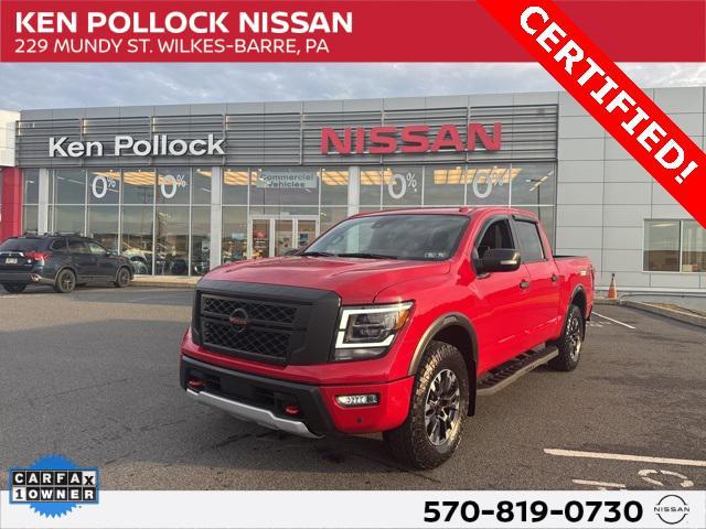 used 2021 Nissan Titan car, priced at $42,995
