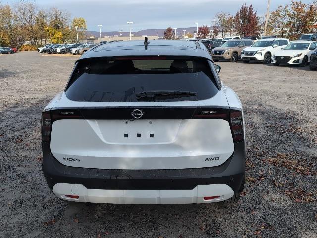 new 2025 Nissan Kicks car, priced at $28,590