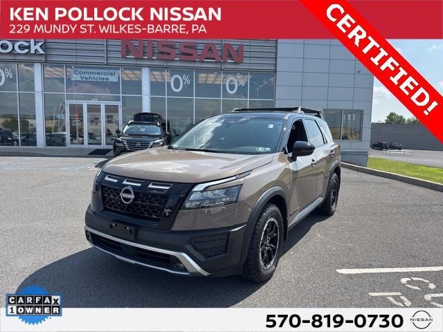 used 2025 Nissan Pathfinder car, priced at $42,495