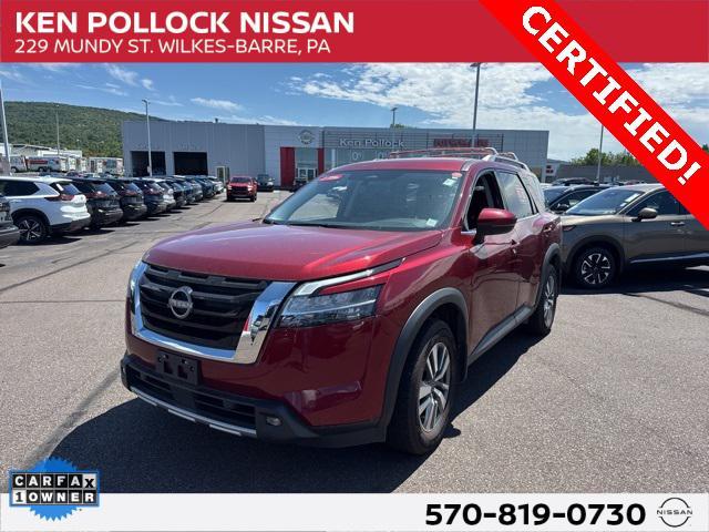 used 2022 Nissan Pathfinder car, priced at $31,494