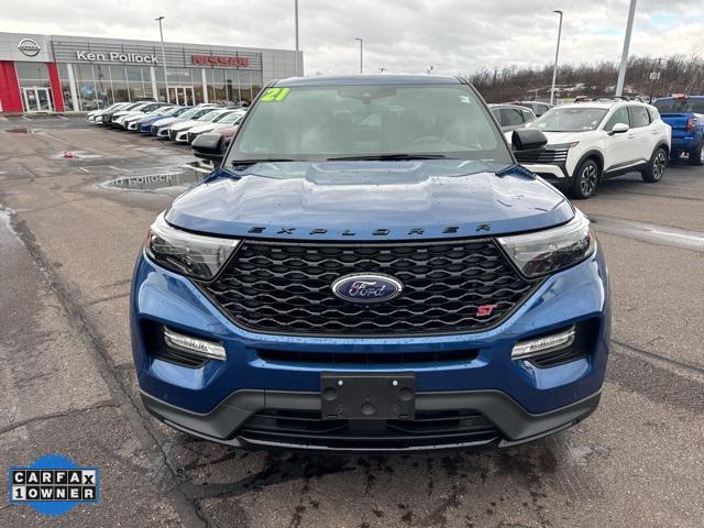 used 2021 Ford Explorer car, priced at $38,373