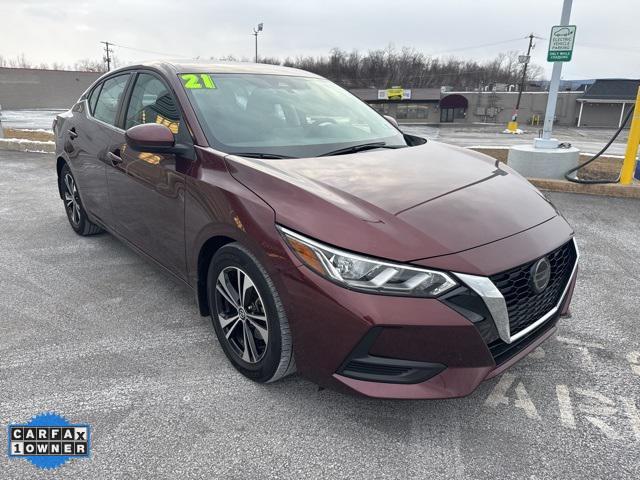 used 2021 Nissan Sentra car, priced at $19,989