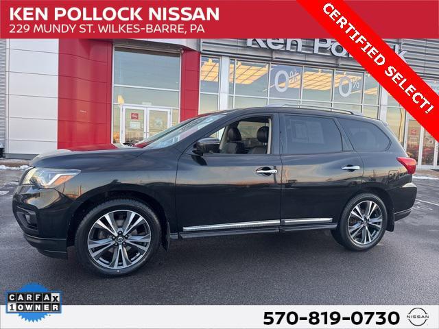 used 2019 Nissan Pathfinder car, priced at $19,895