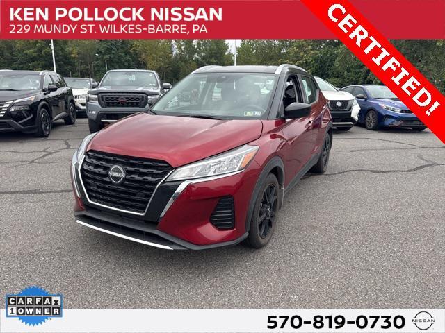 used 2024 Nissan Kicks car, priced at $21,495