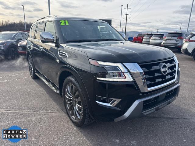 used 2021 Nissan Armada car, priced at $37,495