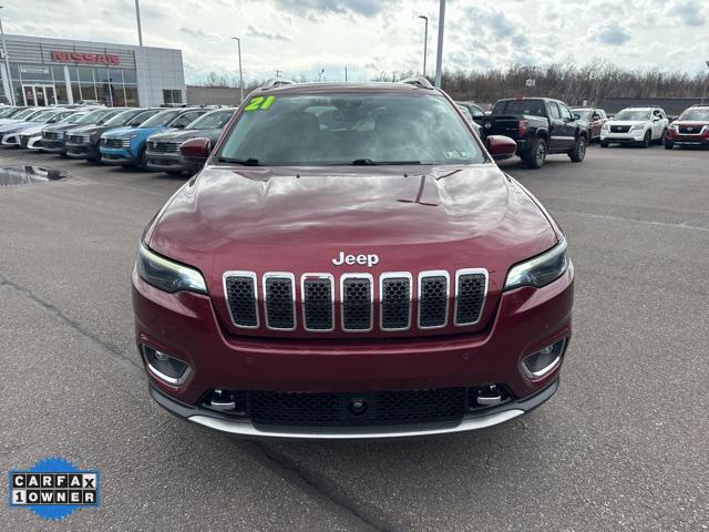 used 2021 Jeep Cherokee car, priced at $22,995