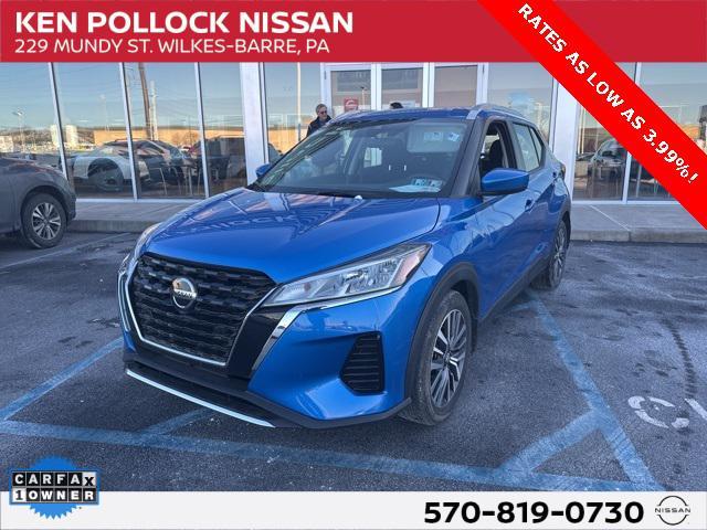 used 2021 Nissan Kicks car, priced at $18,495