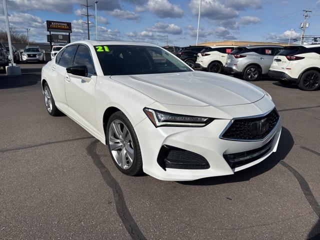 used 2021 Acura TLX car, priced at $28,495