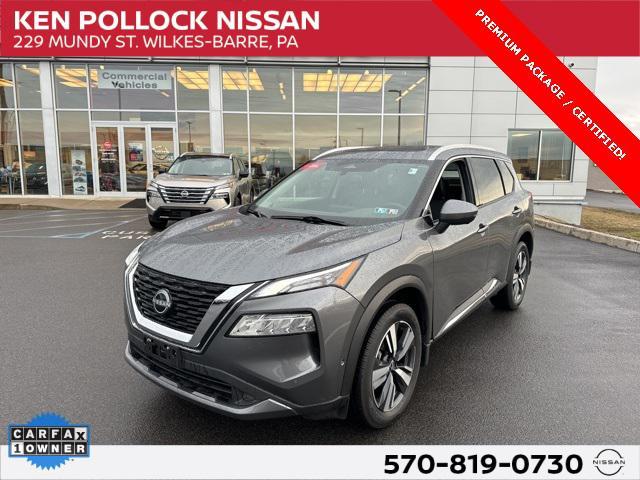 used 2022 Nissan Rogue car, priced at $27,495
