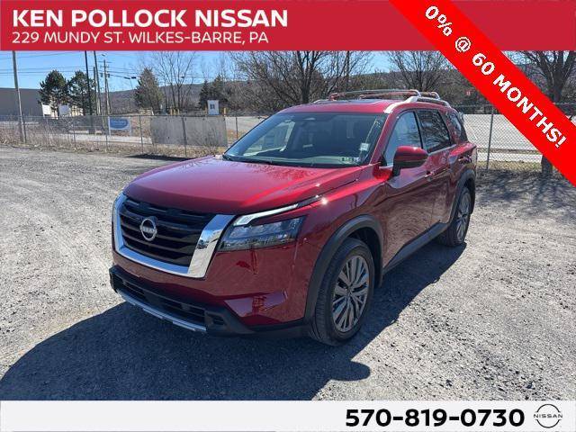 new 2025 Nissan Pathfinder car, priced at $45,768