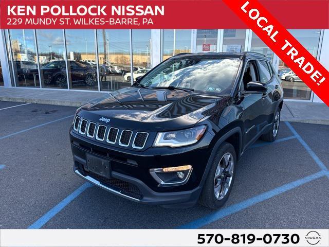 used 2018 Jeep Compass car, priced at $17,242