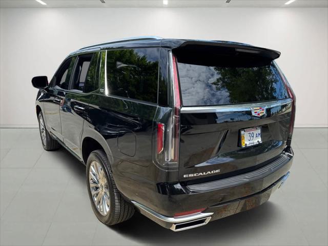 used 2023 Cadillac Escalade car, priced at $79,702