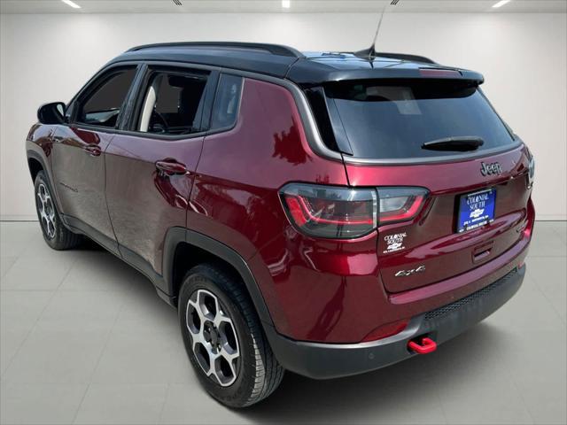 used 2022 Jeep Compass car, priced at $24,000