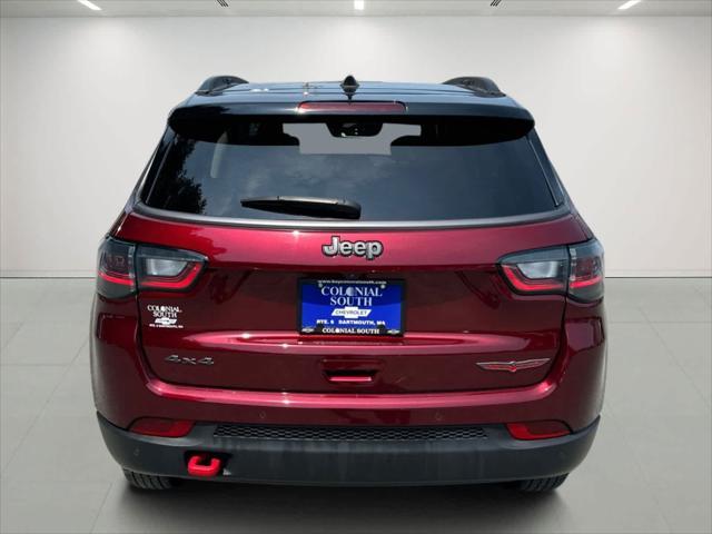 used 2022 Jeep Compass car, priced at $24,000