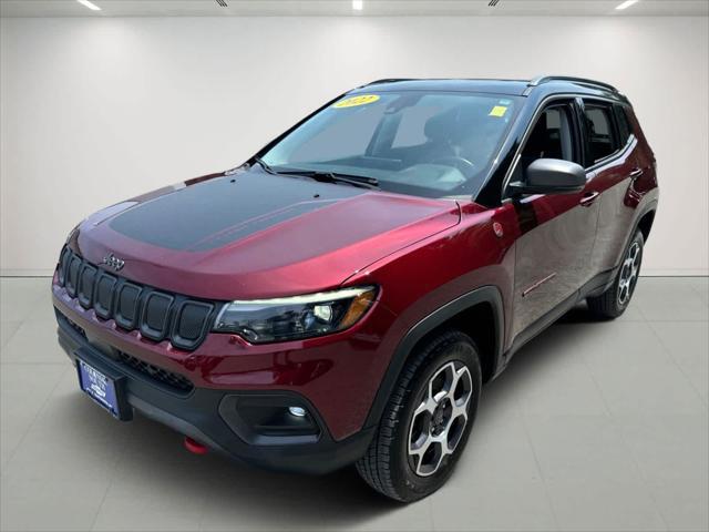 used 2022 Jeep Compass car, priced at $24,000