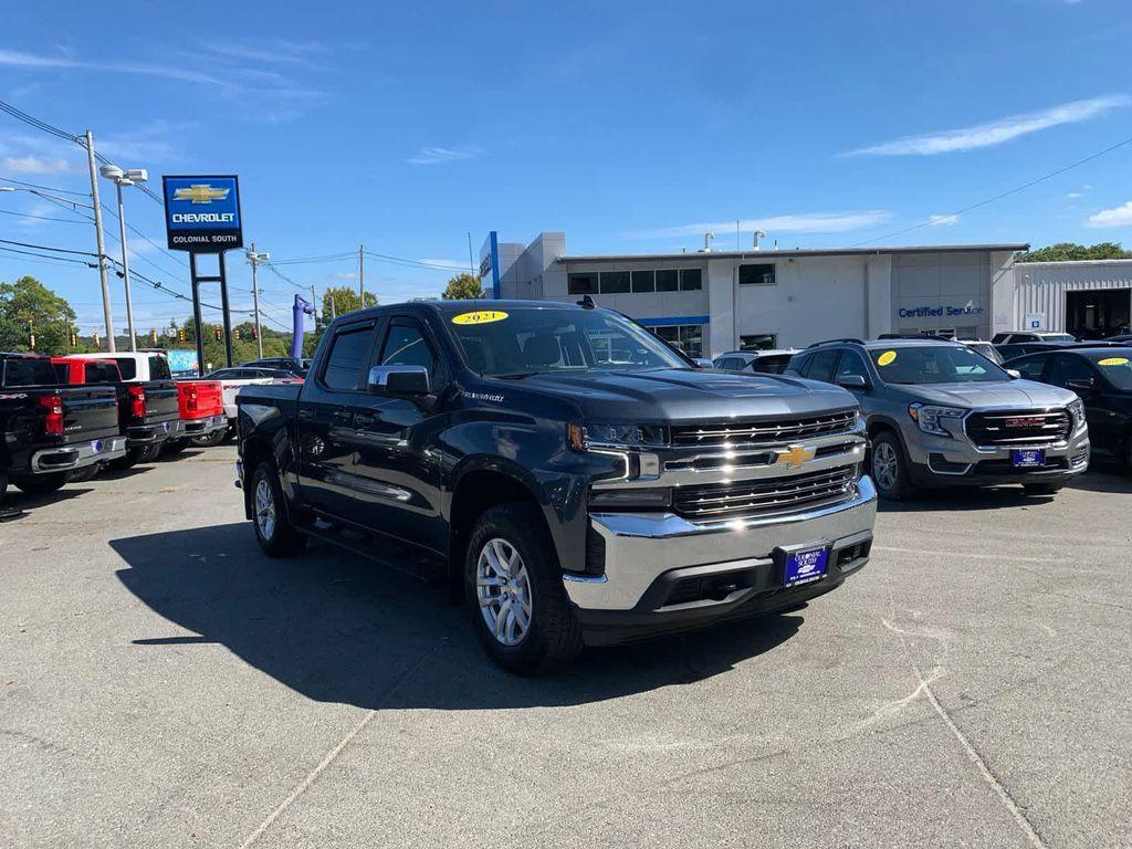 used 2021 Chevrolet Silverado 1500 car, priced at $34,500