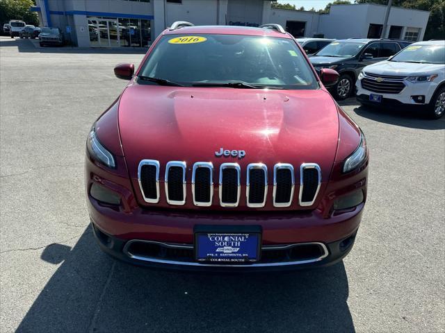 used 2016 Jeep Cherokee car, priced at $15,750