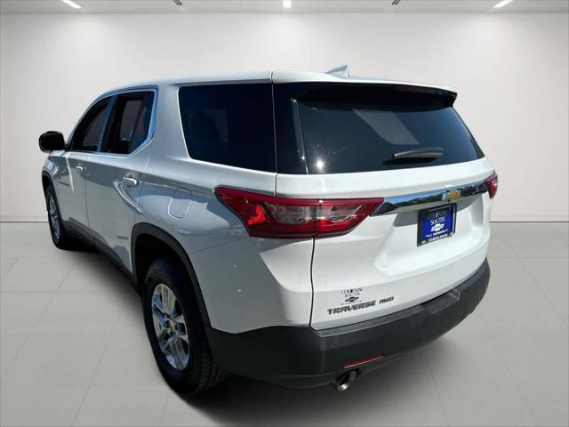 used 2020 Chevrolet Traverse car, priced at $24,500