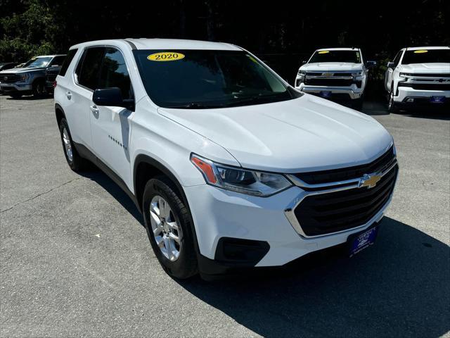 used 2020 Chevrolet Traverse car, priced at $24,500