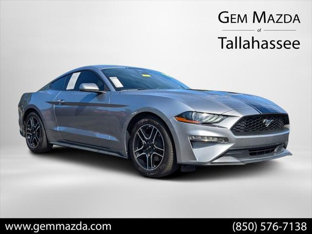 used 2021 Ford Mustang car, priced at $26,698