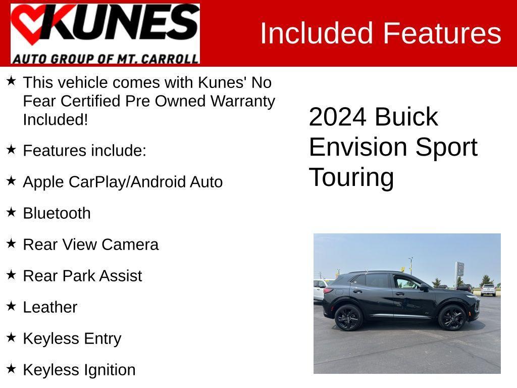 used 2024 Buick Envision car, priced at $28,744