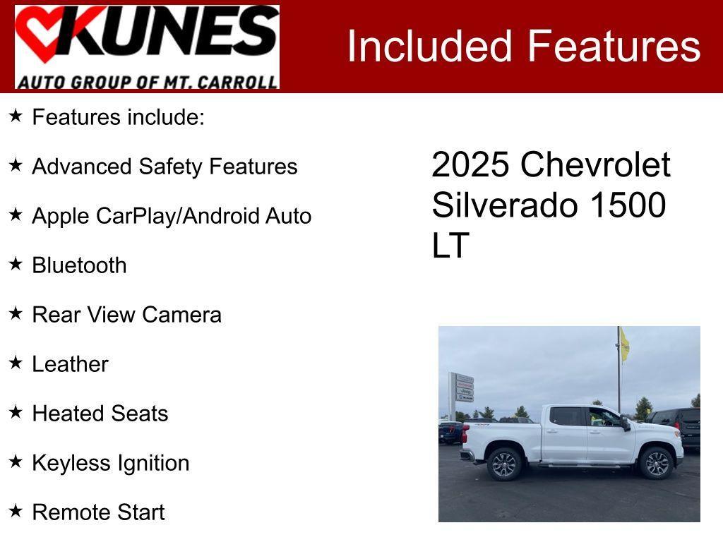 new 2025 Chevrolet Silverado 1500 car, priced at $54,036
