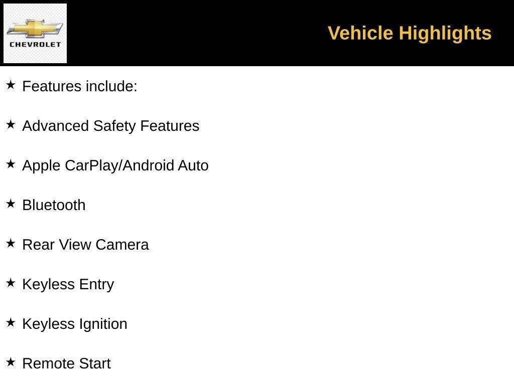 new 2025 Chevrolet Trax car, priced at $25,485
