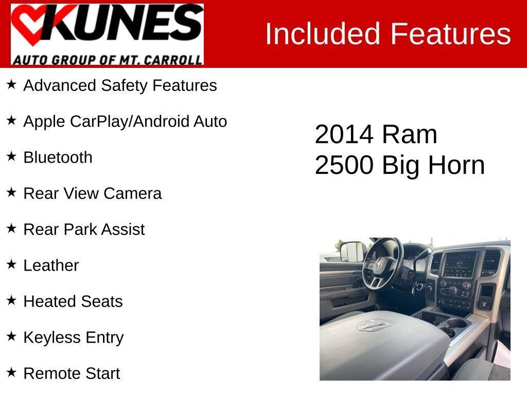 used 2014 Ram 2500 car, priced at $26,987