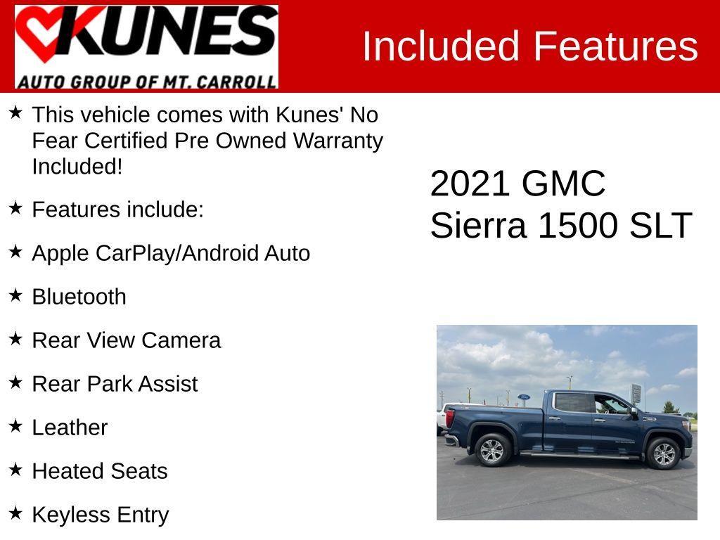 used 2021 GMC Sierra 1500 car, priced at $37,503