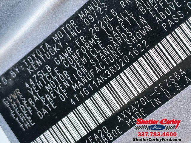 used 2024 Toyota Camry car, priced at $23,828