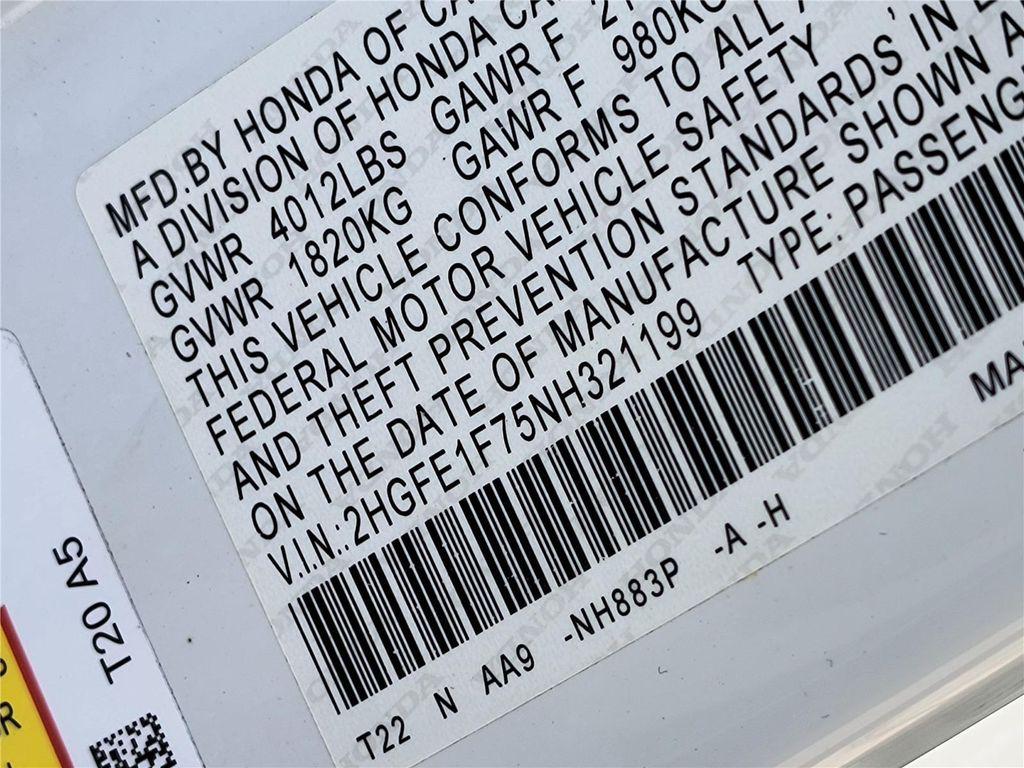 used 2022 Honda Civic car