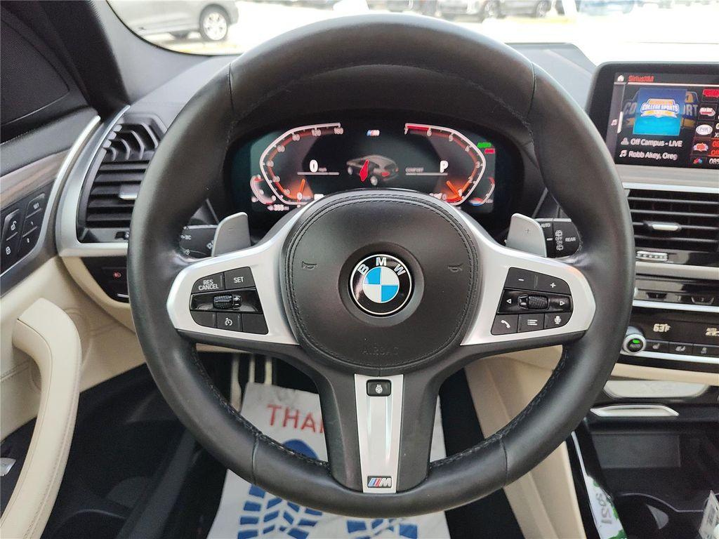 used 2021 BMW X3 car, priced at $27,790
