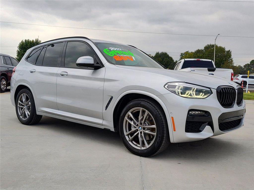 used 2021 BMW X3 car, priced at $27,790