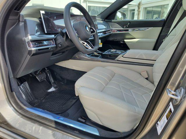 new 2025 BMW 740 car, priced at $110,605