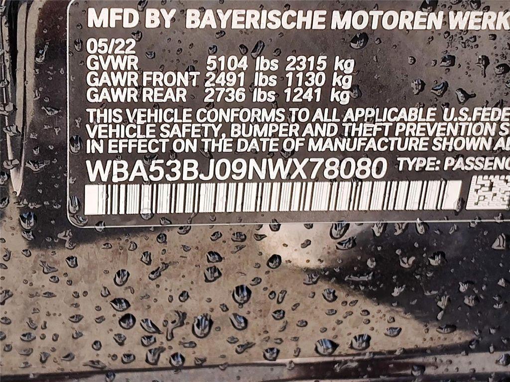 used 2022 BMW 540 car, priced at $47,790